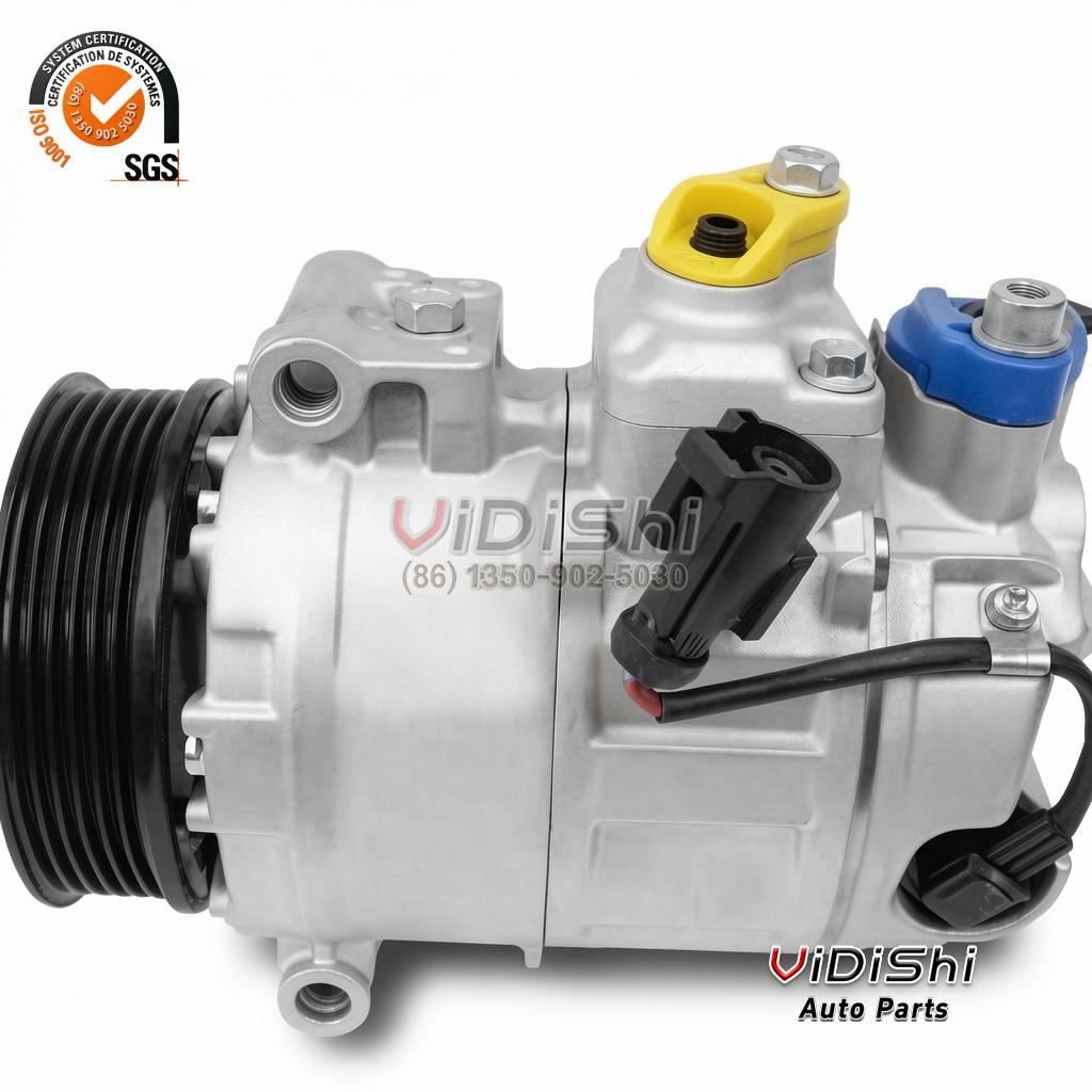 447180-8370 7SEU17C Land Rover Range Rover Sport AC compressor with 6PK clutch