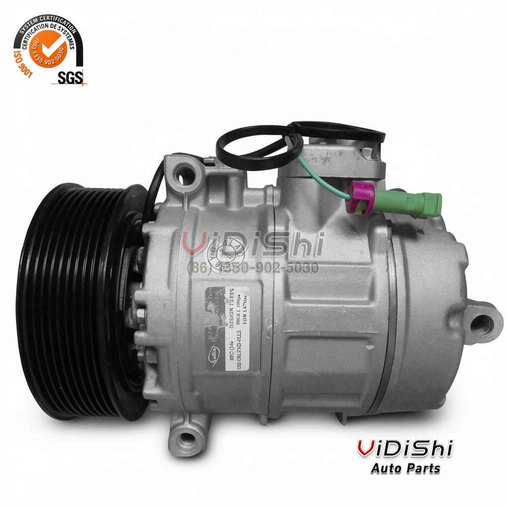A4572300111 7SBU16C Mercedes-Benz AC compressor side view