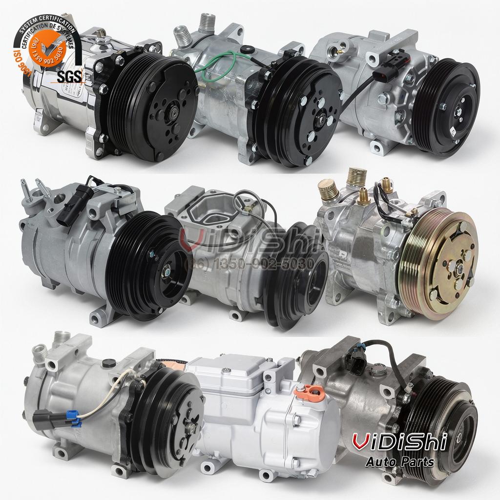 5H14-7H13 universal bus and truck AC compressor lineup
