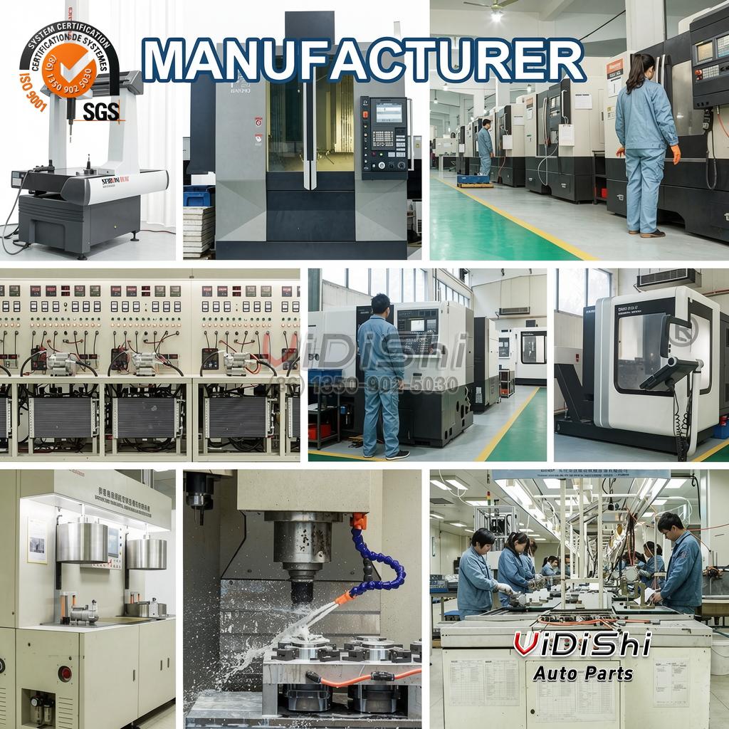 AC.100.3850 Electric AC Compressor 12V/24V DC 20cc 850W R134a 6 Manufacturing facility for the AC.100.3850 electric AC compressor