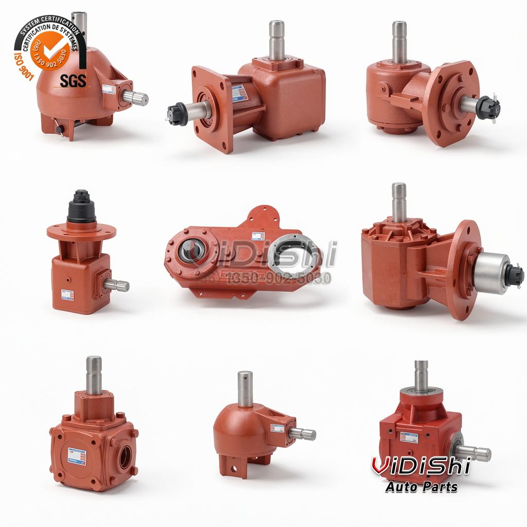All Products 7 MW Spiral Bevel Gearbox 1:1 Speed Reducer for Cultivators specification plate