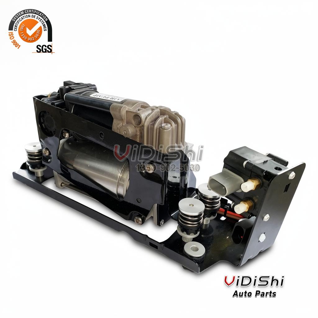 Air Suspension Compressor Pump 37206789450 for BMW F01 F02 F07 | 12V 3 37206789450 BMW air suspension pump valve block detail
