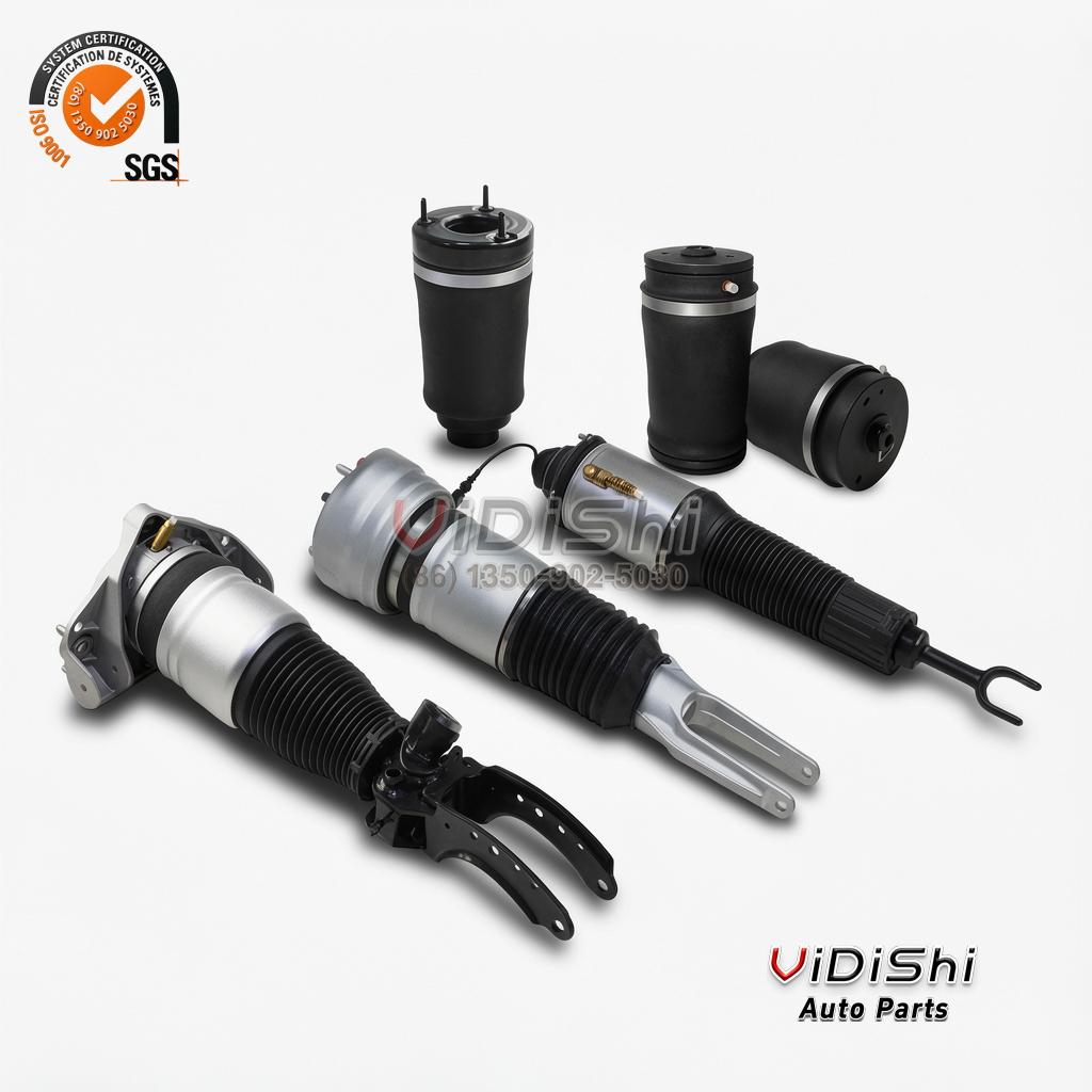 Air Suspension Compressor Pump 37206789450 for BMW F01 F02 F07 | 12V 6 BMW air suspension struts and air springs fed by the 37206789450 pump