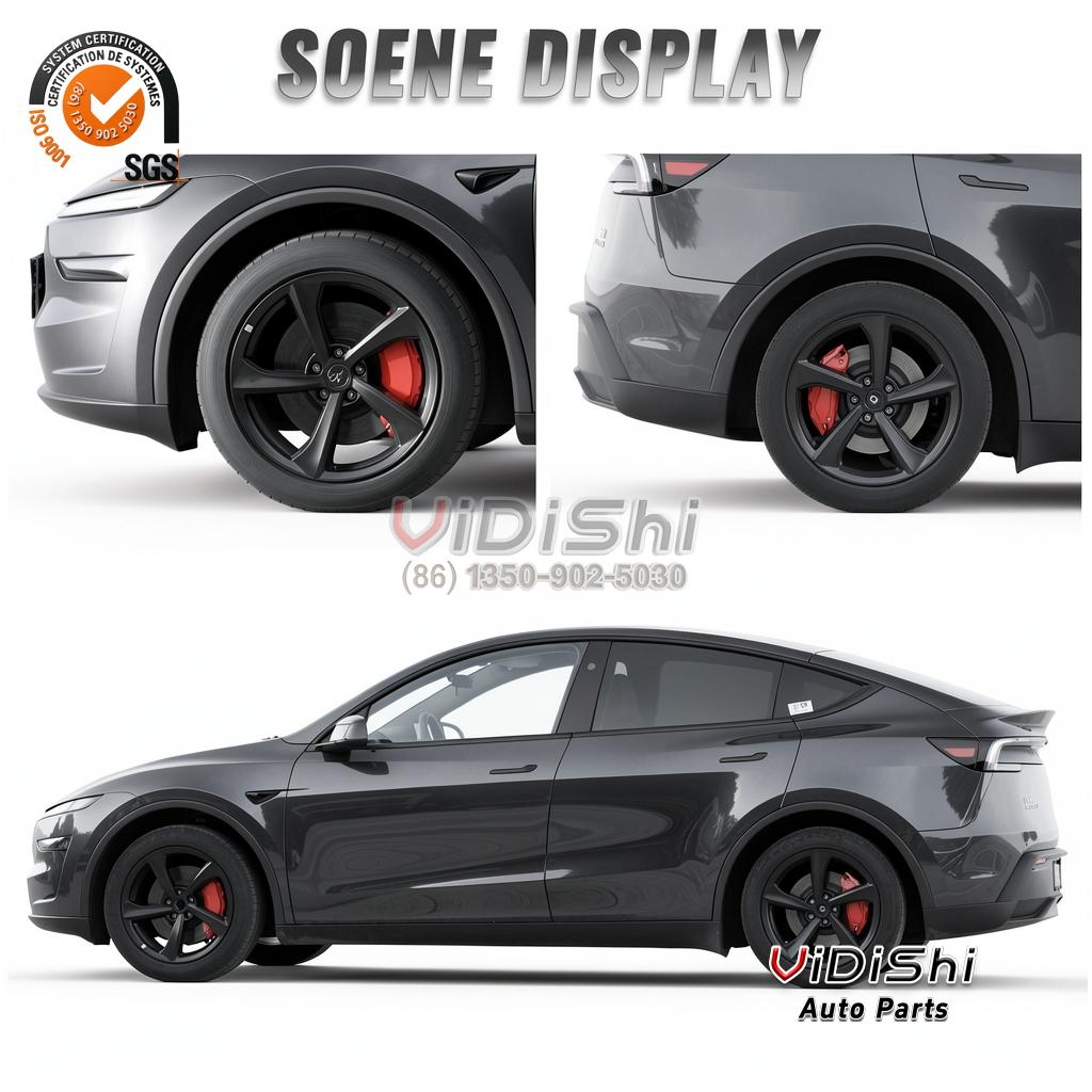 Brake Caliper Cover for Tesla Model 3, Model Y 6 Colors view