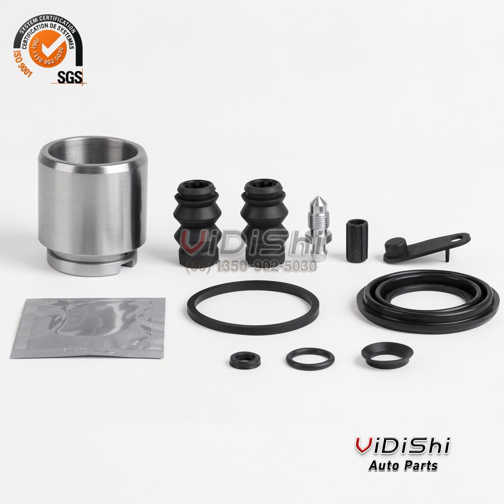 Rear Brake Caliper Repair Kit 1521632 for Ford Transit 5 Contents view