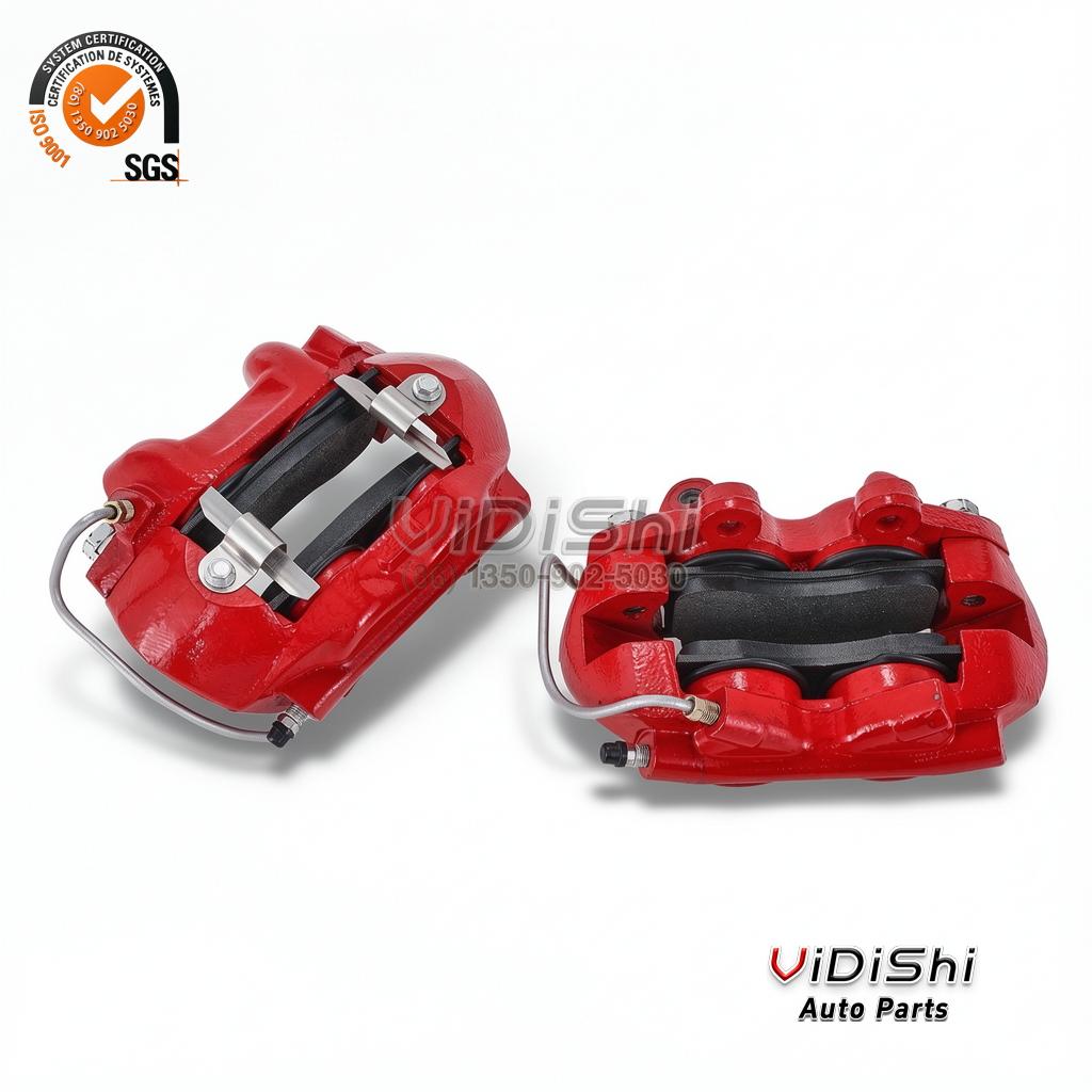 Disc Brake Calipers Loaded with Pads for Ford Mustang 1967 6 Colors view