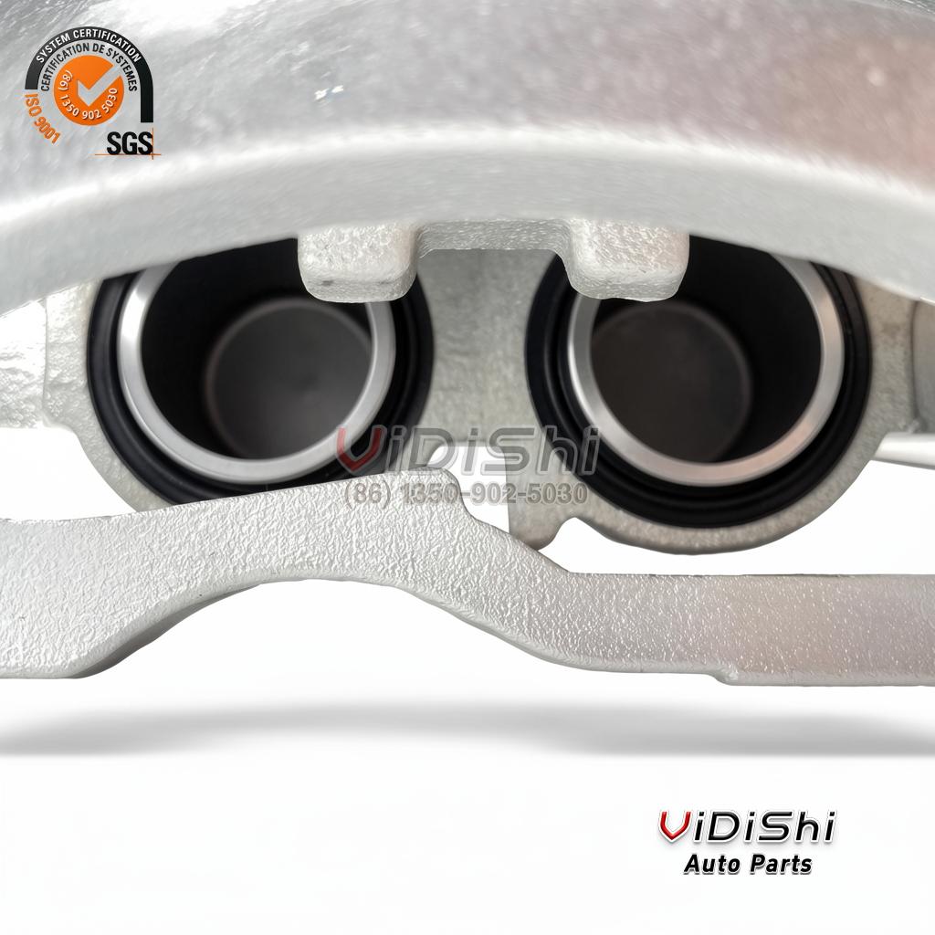 18B4730 18B4731 Front Disc Brake Calipers with Brackets for Chevrolet Express, Silverado and Suburban 6 Closeup view