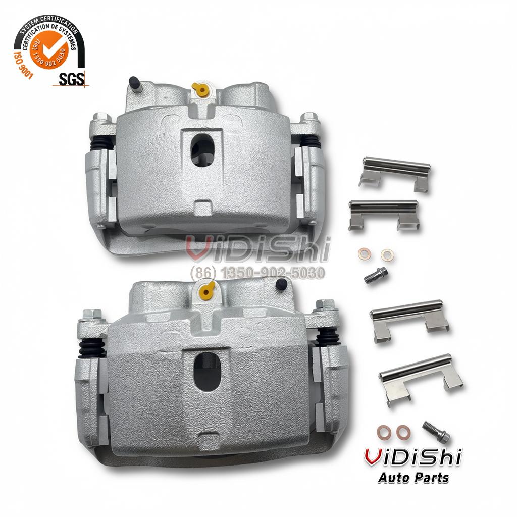 18B4730 18B4731 Front Disc Brake Calipers with Brackets — Main view