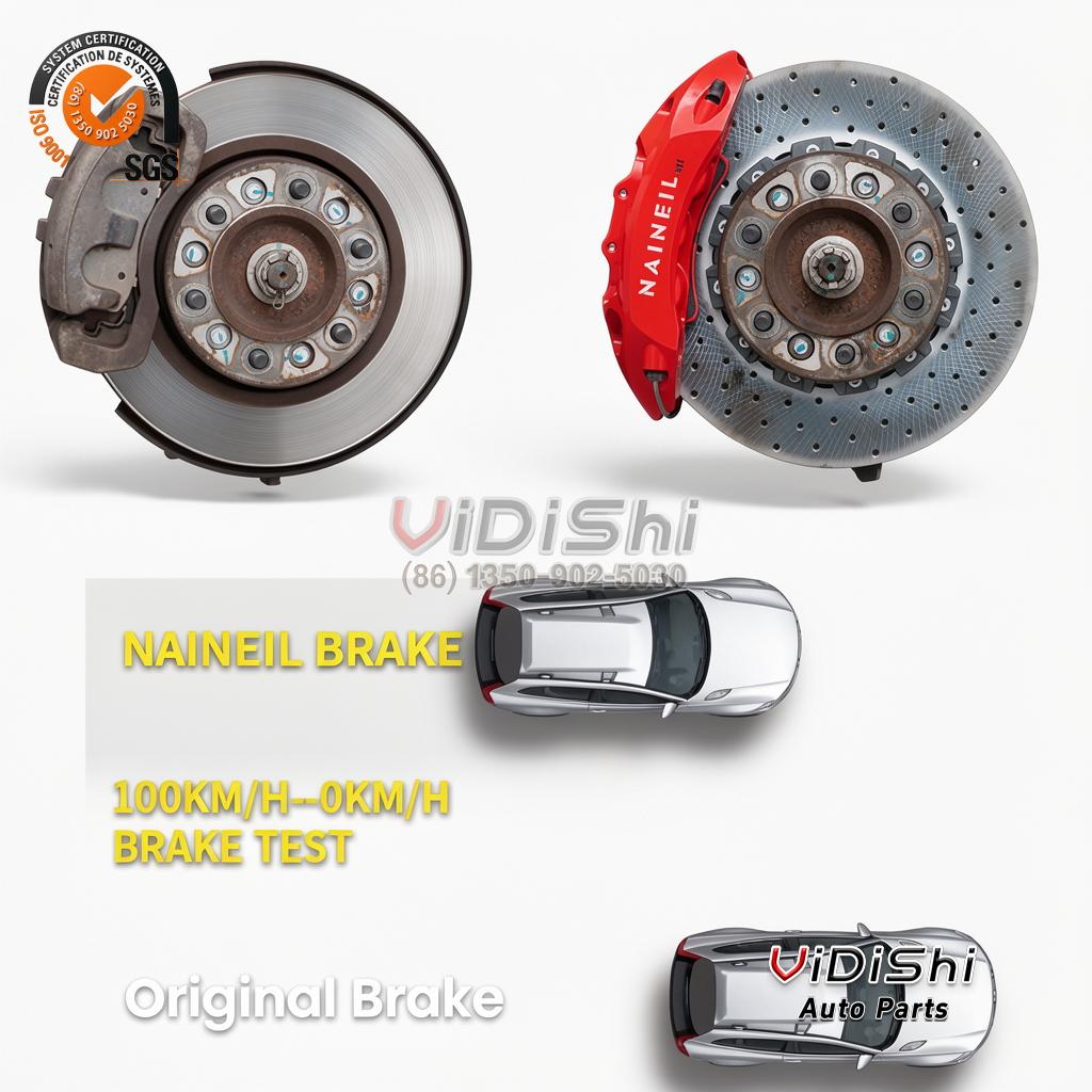 Front Forged 6 Piston Brake Caliper NS6 BBK Big Brake Kit for Subaru BRZ and Toyota 86 6 Cases view