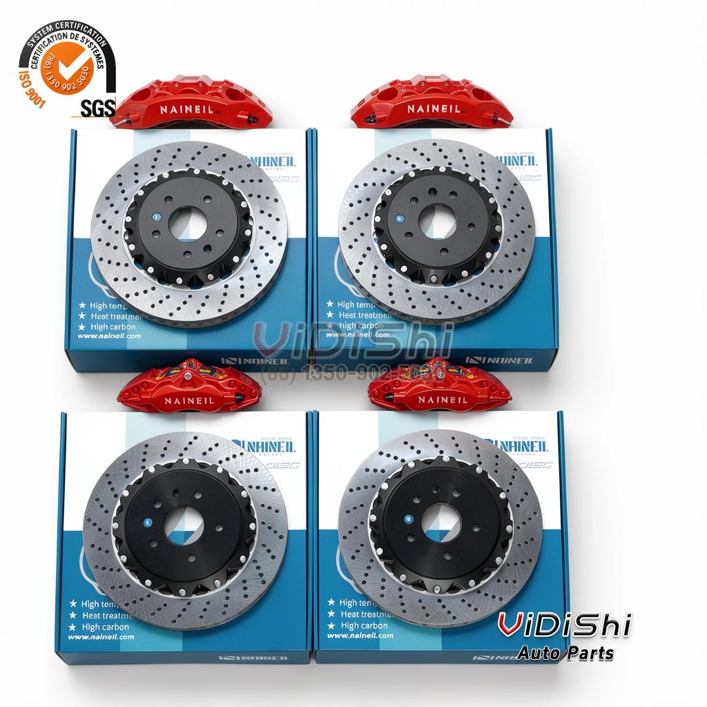 Front Forged 6 Piston Brake Caliper NS6 BBK Big Brake Kit for Subaru BRZ and Toyota 86 4 Compare view