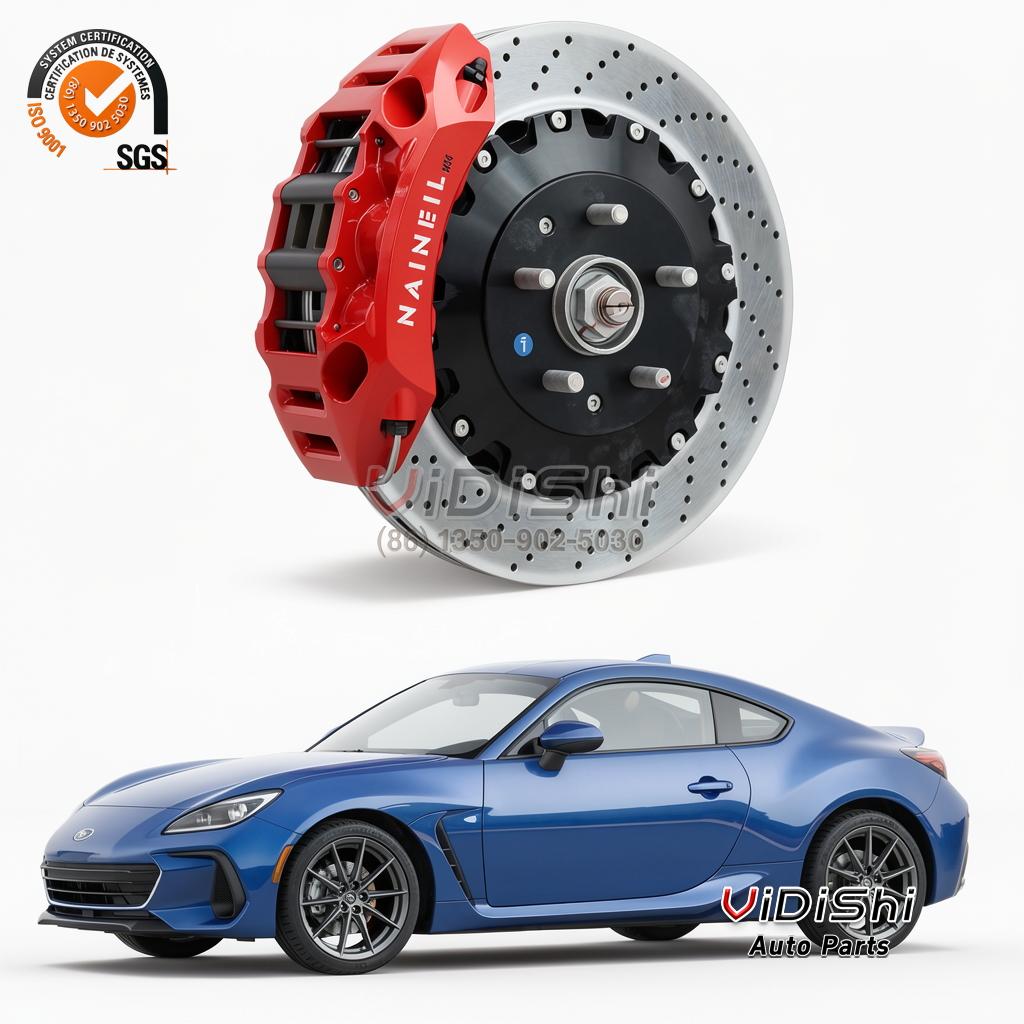 Front Forged 6 Piston Brake Caliper NS6 BBK Big Brake Kit for Subaru BRZ and Toyota 86 5 Production view