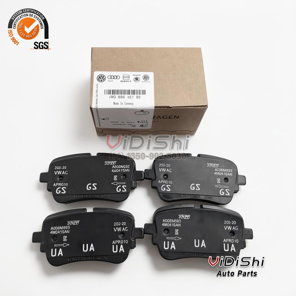 All Products 8 Vidishi Auto Brake pad set box-package