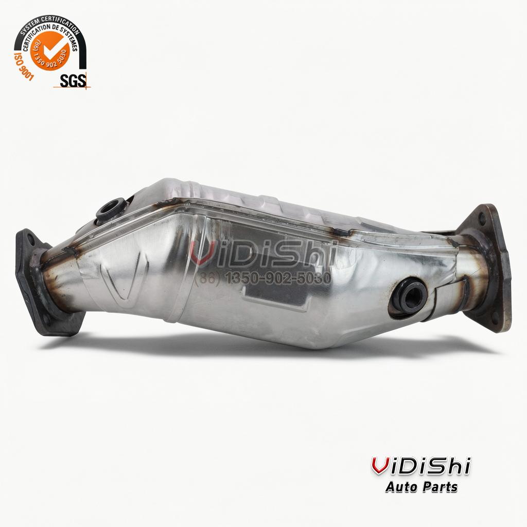 All Products 8 Catalytic Converter, a4b5 cat 18t catalytic converte inlet outlet, replacement part number AUDI-A4B5-CAT-18T — Vidishi Auto