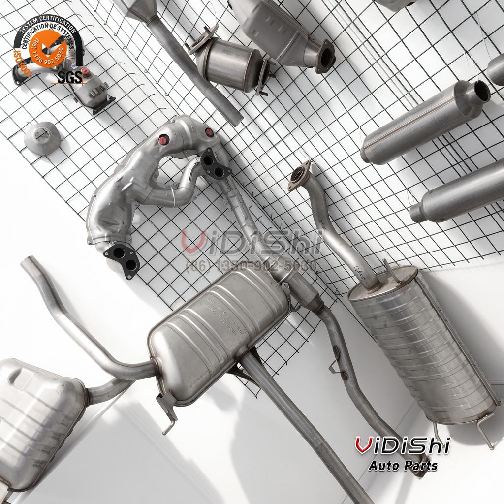 All Products 10 Catalytic Converter, crv cat 1216 catalytic converte installed view, replacement part number HONDA-CRV-CAT-1216 — Vidishi Aut