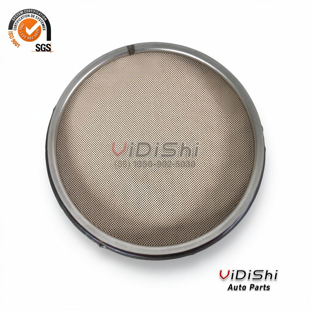 All Products 10 Catalytic Converter, diesel particulate installed view, replacement part number 0024908392 — Vidishi Auto