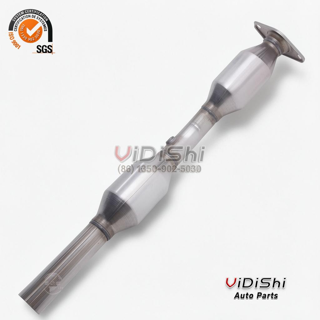 All Products 10 Catalytic Converter, catalytic converte installed view, replacement part number SQS1741021500 — Vidishi Auto