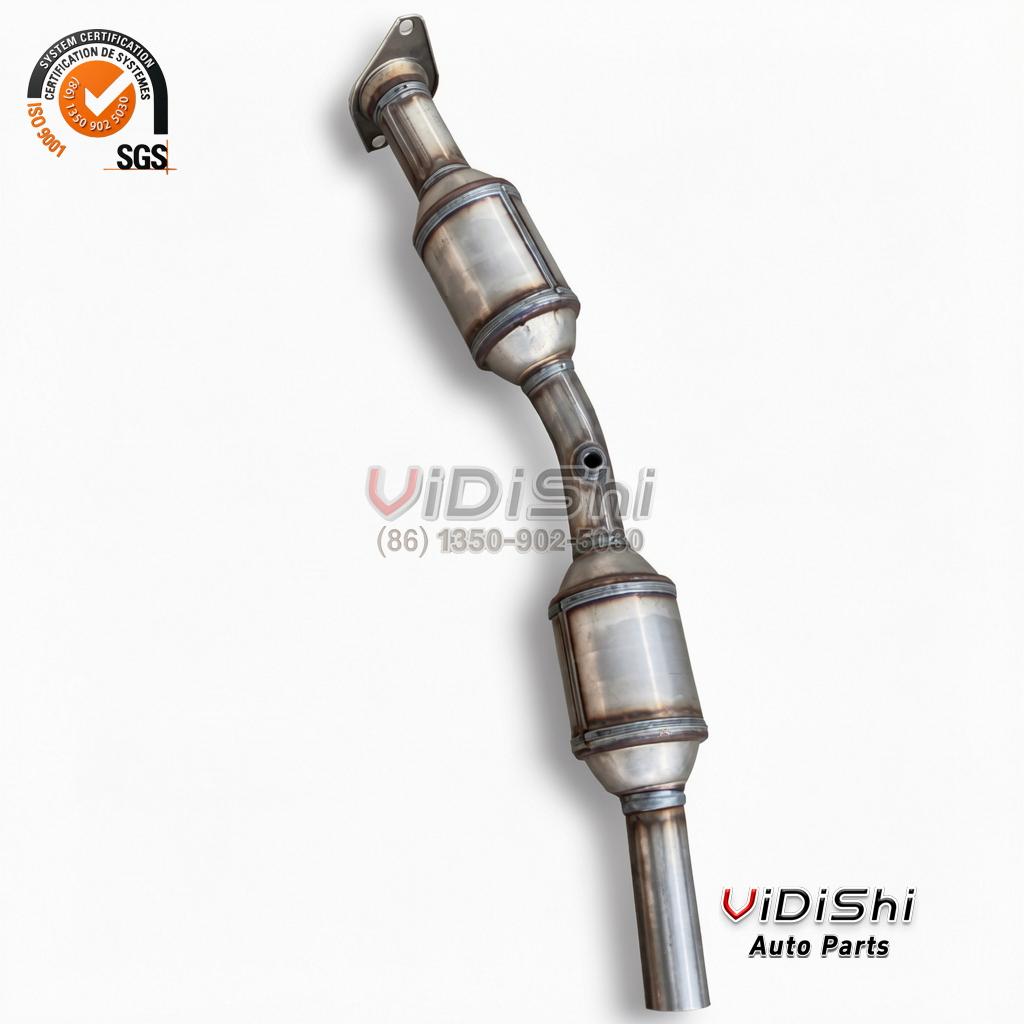 All Products 6 TOYOTA-PRIUS-CAT-0409 Catalytic Converter, replacement part number prius cat 0409 catalytic converte inlet outlet — Vidishi A