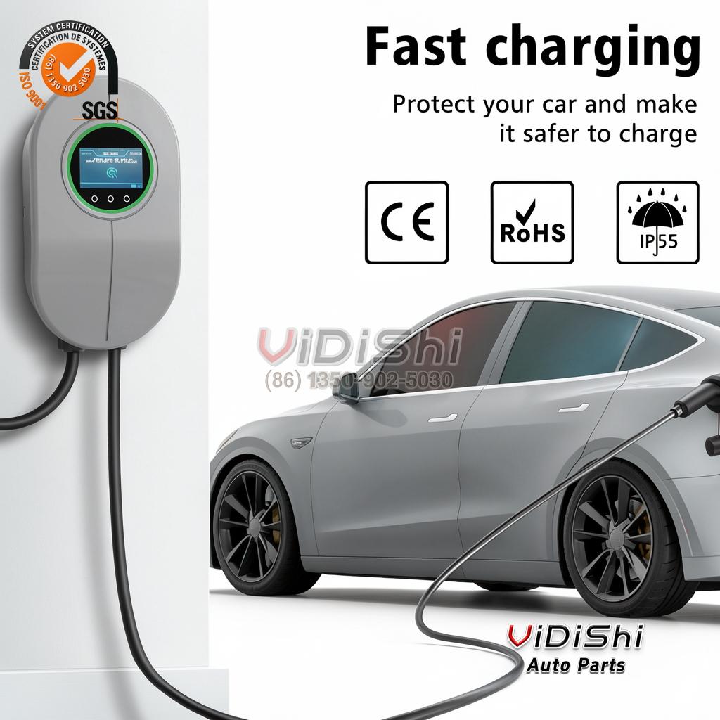 All Products 9 type2-7kw-wallbox-commercial EV charger