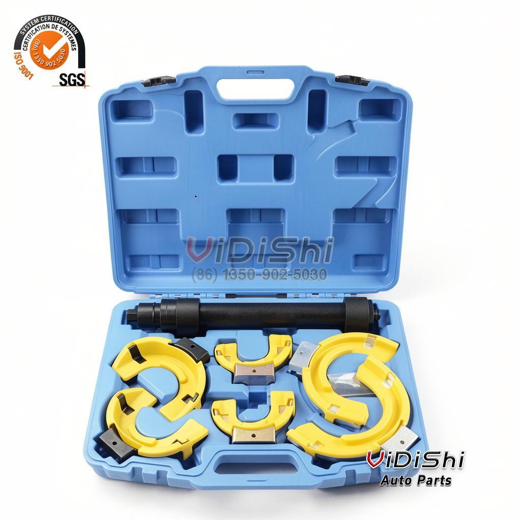 XC4027A spring compressor tool set overview with case open