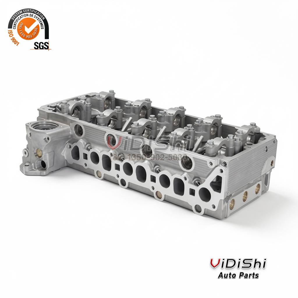 8973559708 4JJ1 Cylinder Head Complete for Isuzu D Max 3.0 Diesel 1 4JJ1 cylinder head shown from the camshaft side