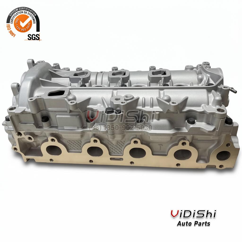 DV5 Cylinder Head 1623158880 for Peugeot Citroen Ford 1.5 BlueHDi 2 DV5 cylinder head shown from the combustion chamber side