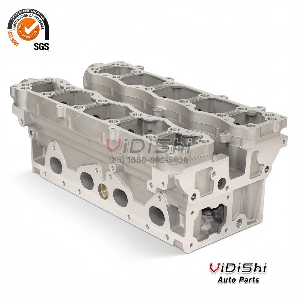 TU5JP4 Cylinder Head for Peugeot 1.6 16V 9656769580 6 TU5JP4 cylinder head three-quarter view