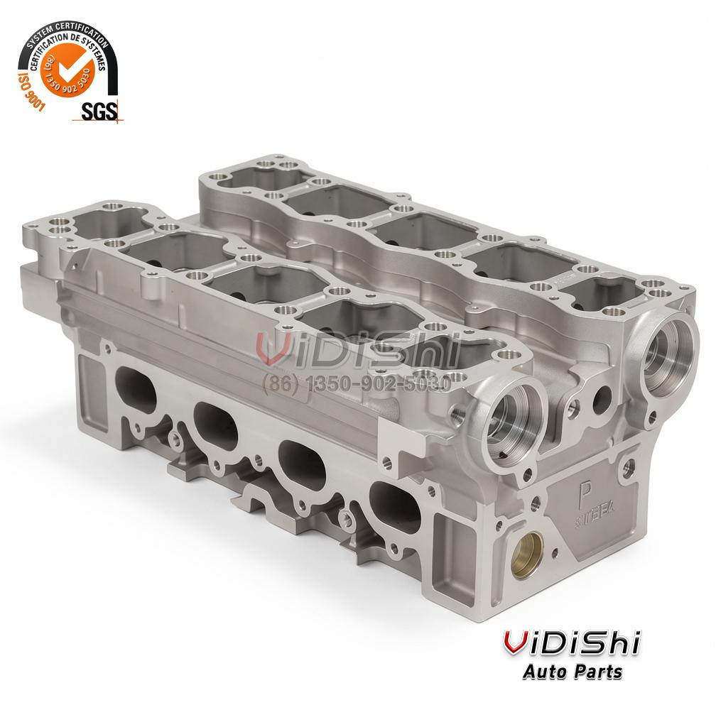 TU5JP4 Cylinder Head for Peugeot 1.6 16V 9656769580 5 TU5JP4 cylinder head combustion chamber side