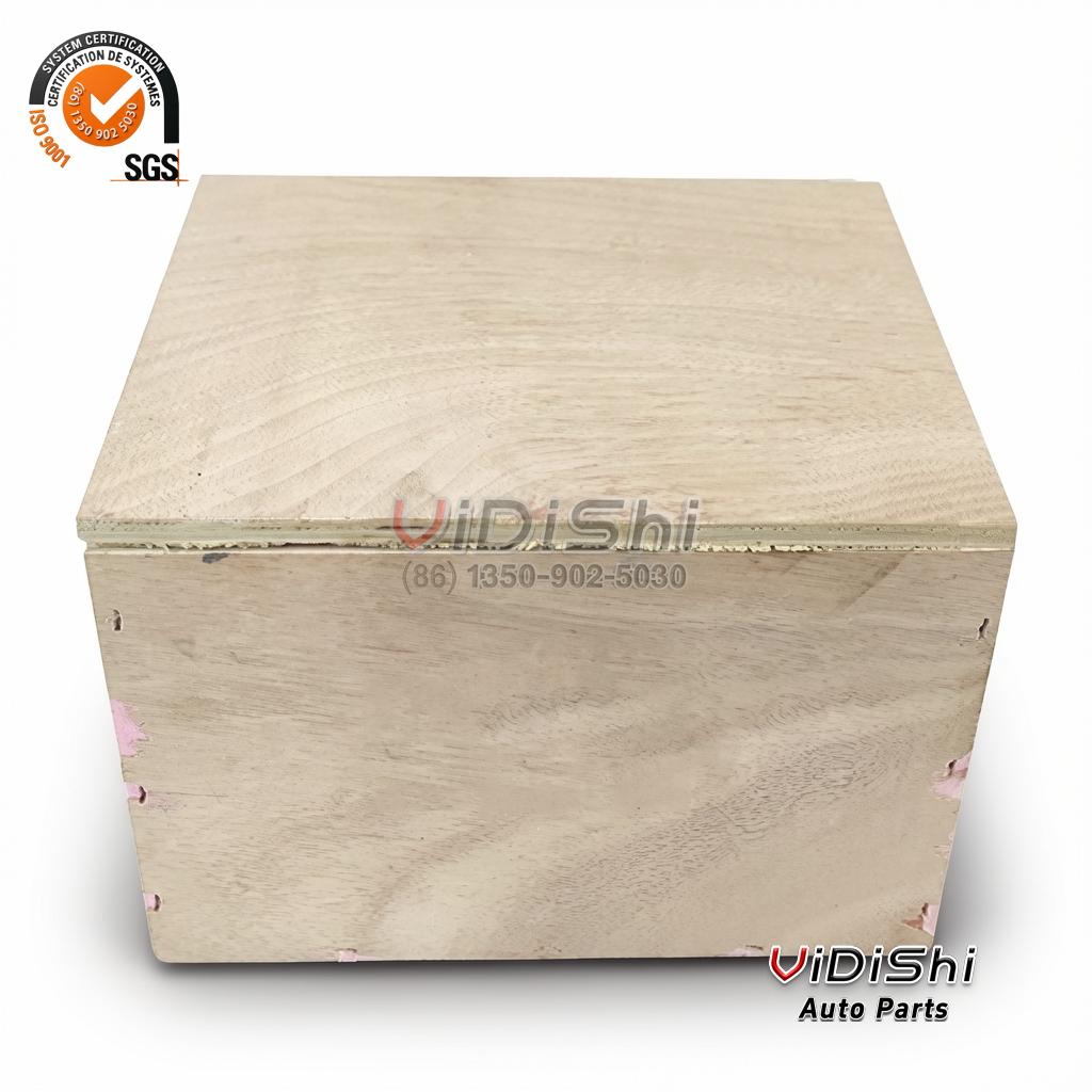 RCH-30100 Single Acting 30 Ton Hydraulic Hollow Plunger Cylinder 100mm 4 RCH-30100 cylinder in its wooden shipping crate