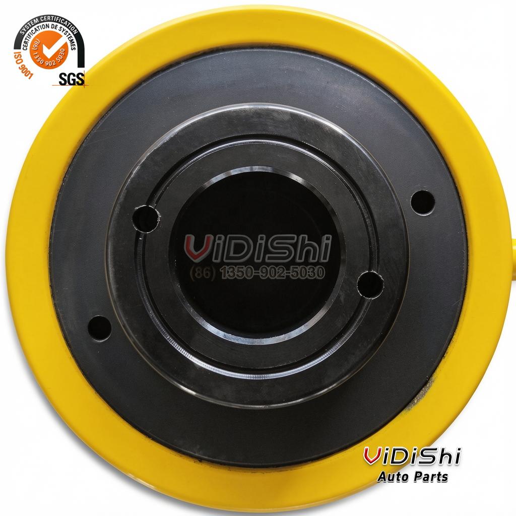 RCH-30100 Single Acting 30 Ton Hydraulic Hollow Plunger Cylinder 100mm 1 RCH-30100 cylinder top view showing the centre hole