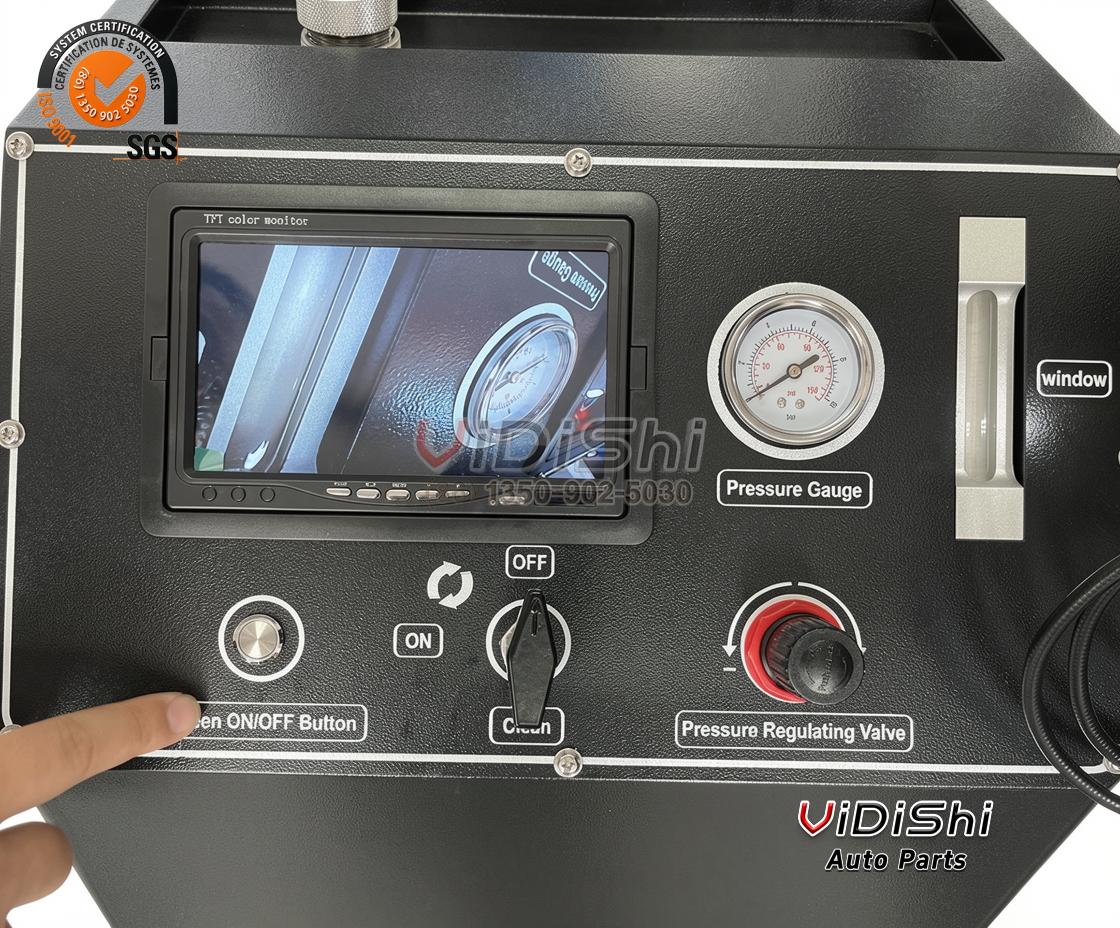 All Products 9 CYJ-61125 DPF GPF Cleaning Machine for Truck Repair Shops installation