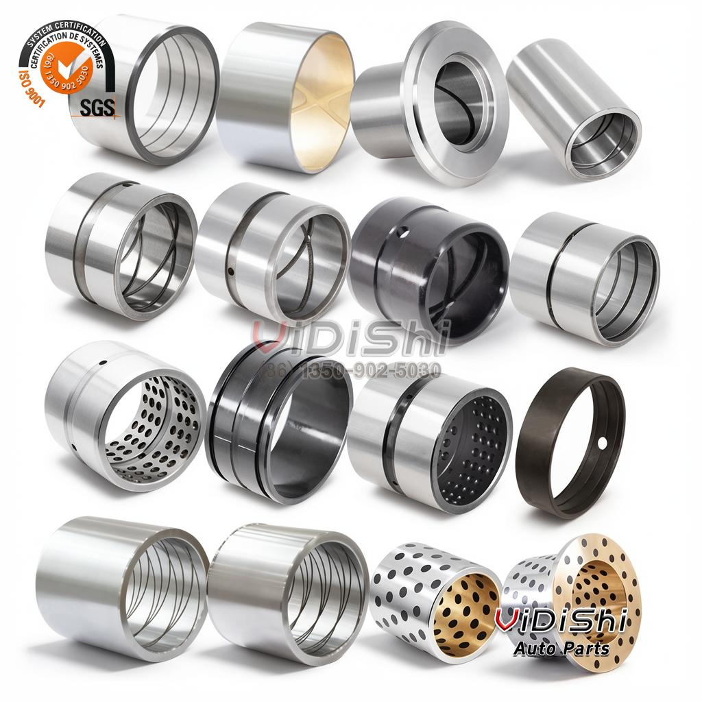 All Products 7 EXC-FLANGE-BUSH Engine Gear, replacement part number flange bush self lubricating f front view — Vidishi Auto