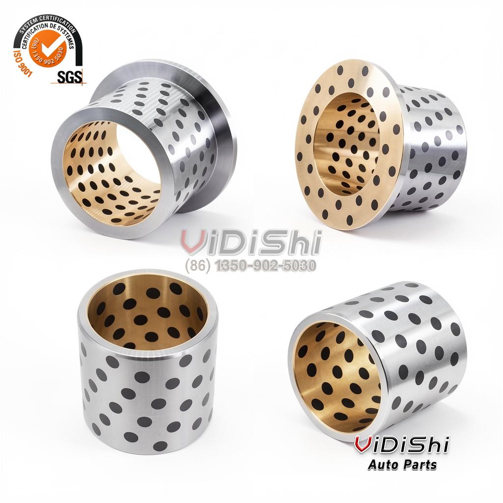 All Products 10 Engine Gear, flange bush self lubricating f installed view, replacement part number EXC-FLANGE-BUSH — Vidishi Auto