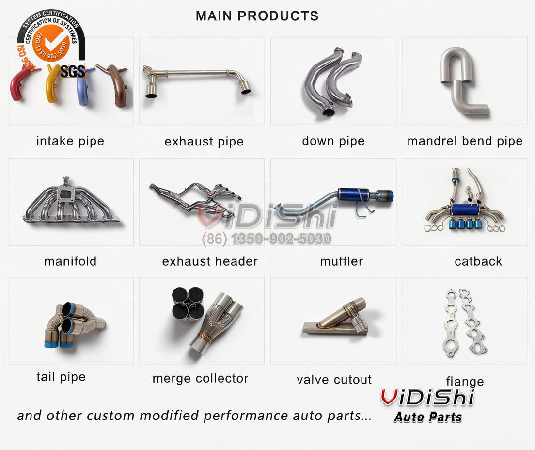 All Products 5 Vidishi Auto Exhaust muffler inlet-outlet