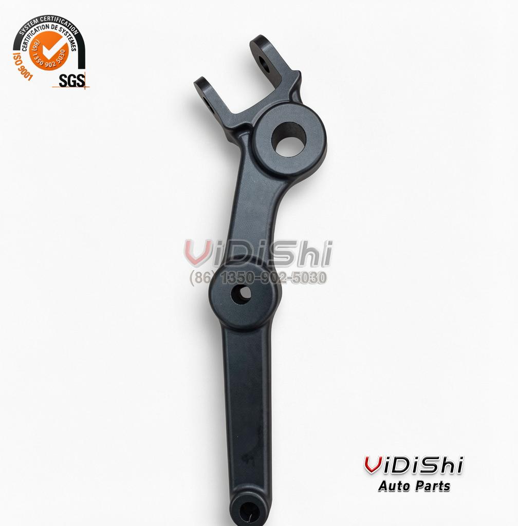 Pan Hard Bracket for Land Rover Defender 90 110 LHD 6061 Billet CNC 6 Black pan hard bracket for Defender LHD side view