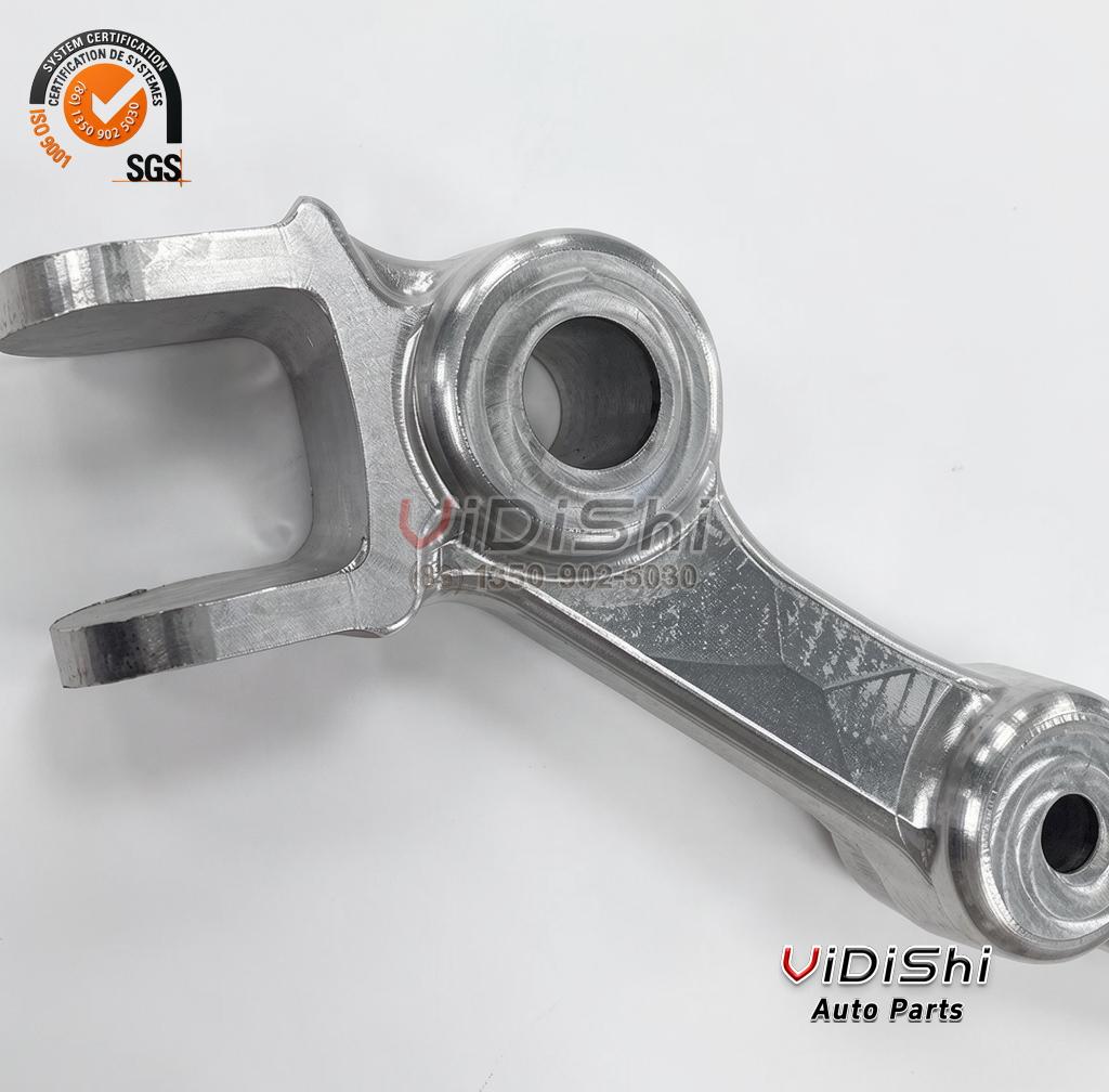 Pan Hard Bracket for Land Rover Defender 90 110 LHD 6061 Billet CNC 4 Mounting face view of the billet pan hard bracket