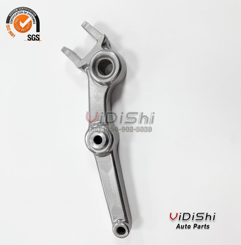 Pan Hard Bracket for Land Rover Defender 90 110 LHD 6061 Billet CNC 5 Side profile of the aluminium pan hard rod bracket