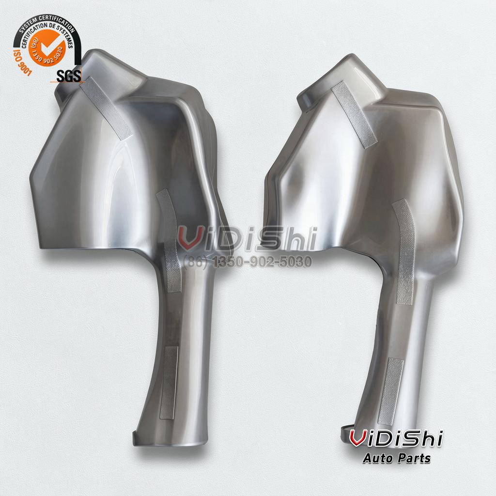 All Products 10 VDS-ZVA-NOZ-COVER Two bare silver covers standing side by side in front of a plain background
