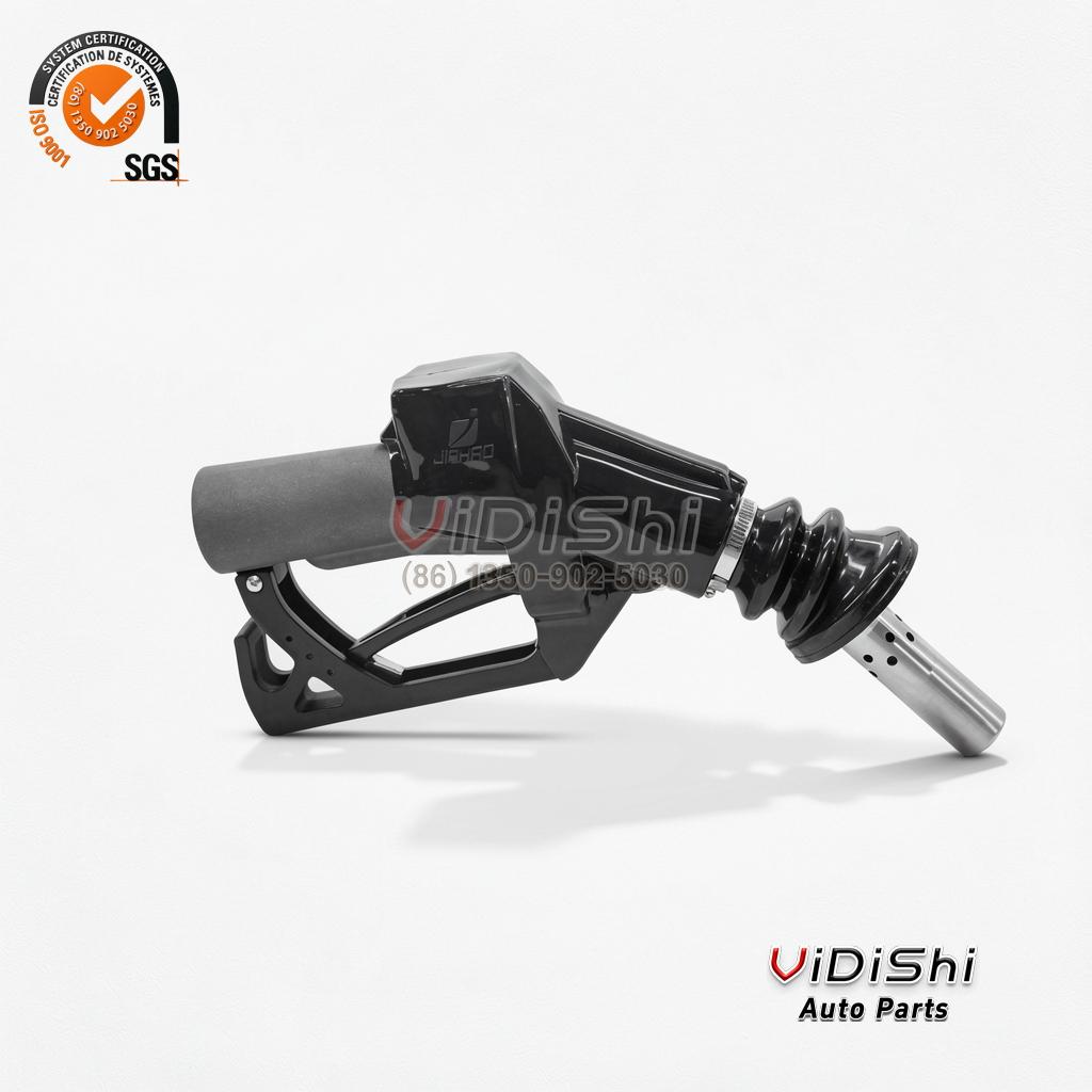 All Products 6 VDS-VRQ3-85M-NOZ Nozzle laid on its side with the coaxial spout and the guard pointing to the right