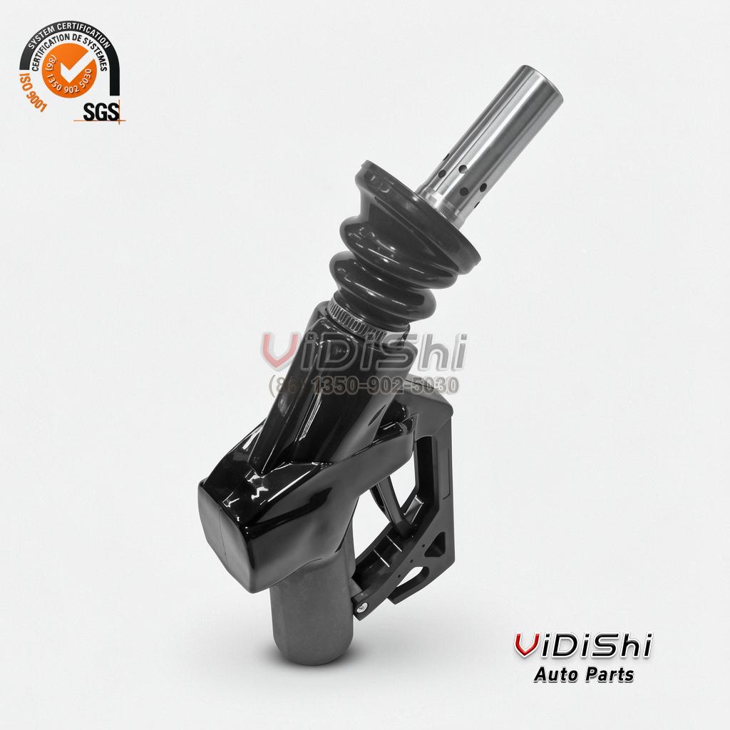 All Products 9 VDS-VRQ3-85M-NOZ Three-quarter view with the spout raised and the recovery shroud behind the guard
