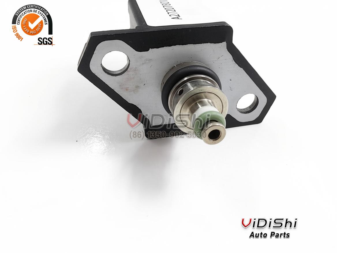 All Products 15 A2720780189 pressure regulator valve stem and tip, close-up