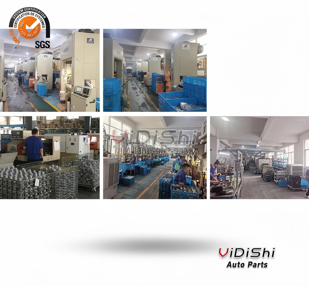 All Products 8 Manufacturing line showing fuel pump assembly, machining and quality control stations