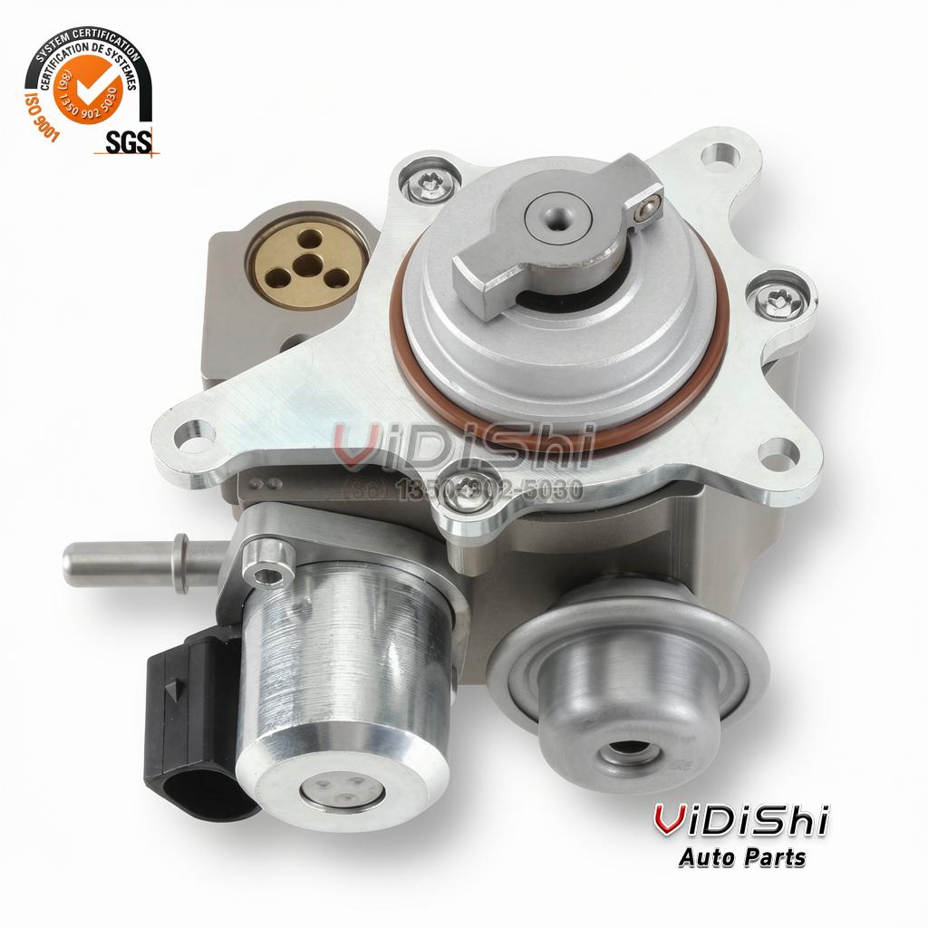 All Products 7 Front view of the 13517573436 BMW high-pressure fuel pump showing the seal and inlet