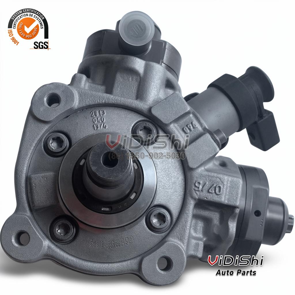All Products 8 Rear casting face of the CP4 fuel pump with bolt circle and central drive bore
