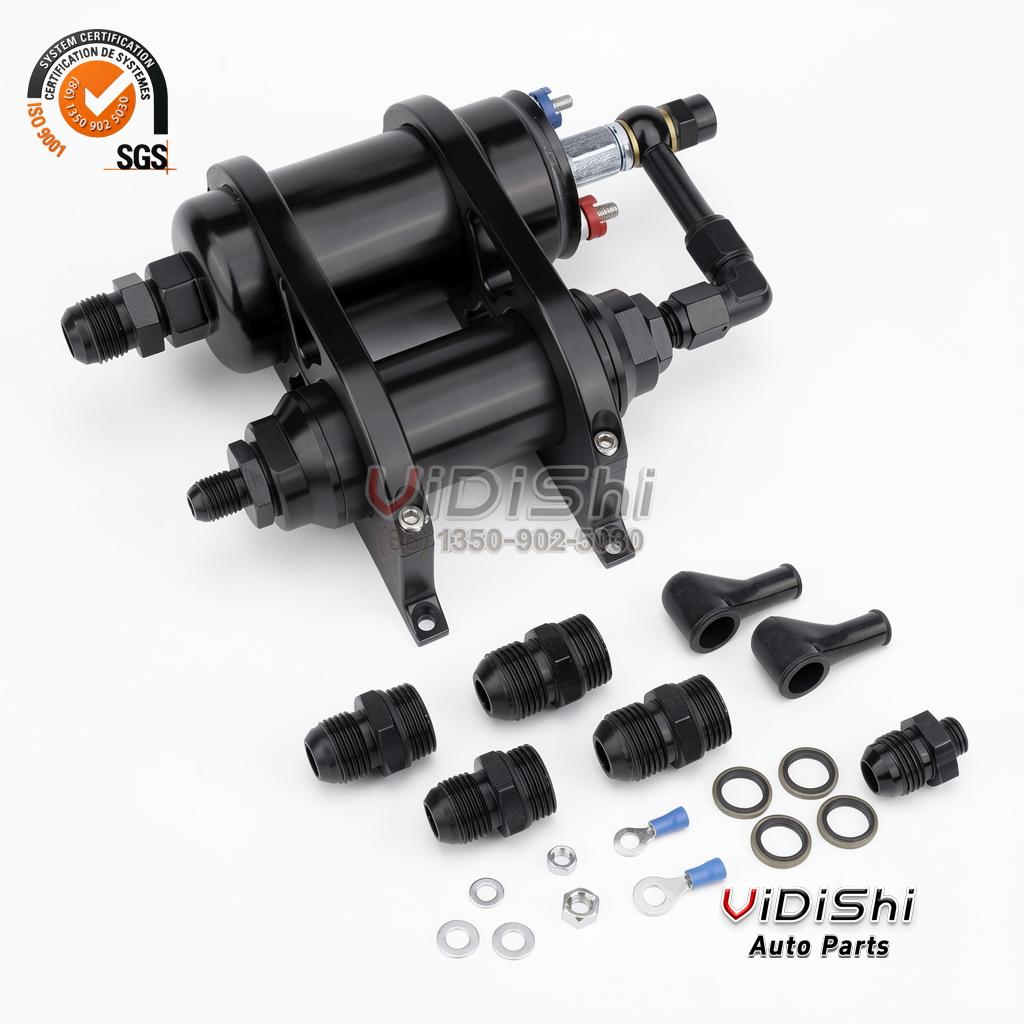 0580254044 external electric fuel pump with mounting bracket and AN fitting kit