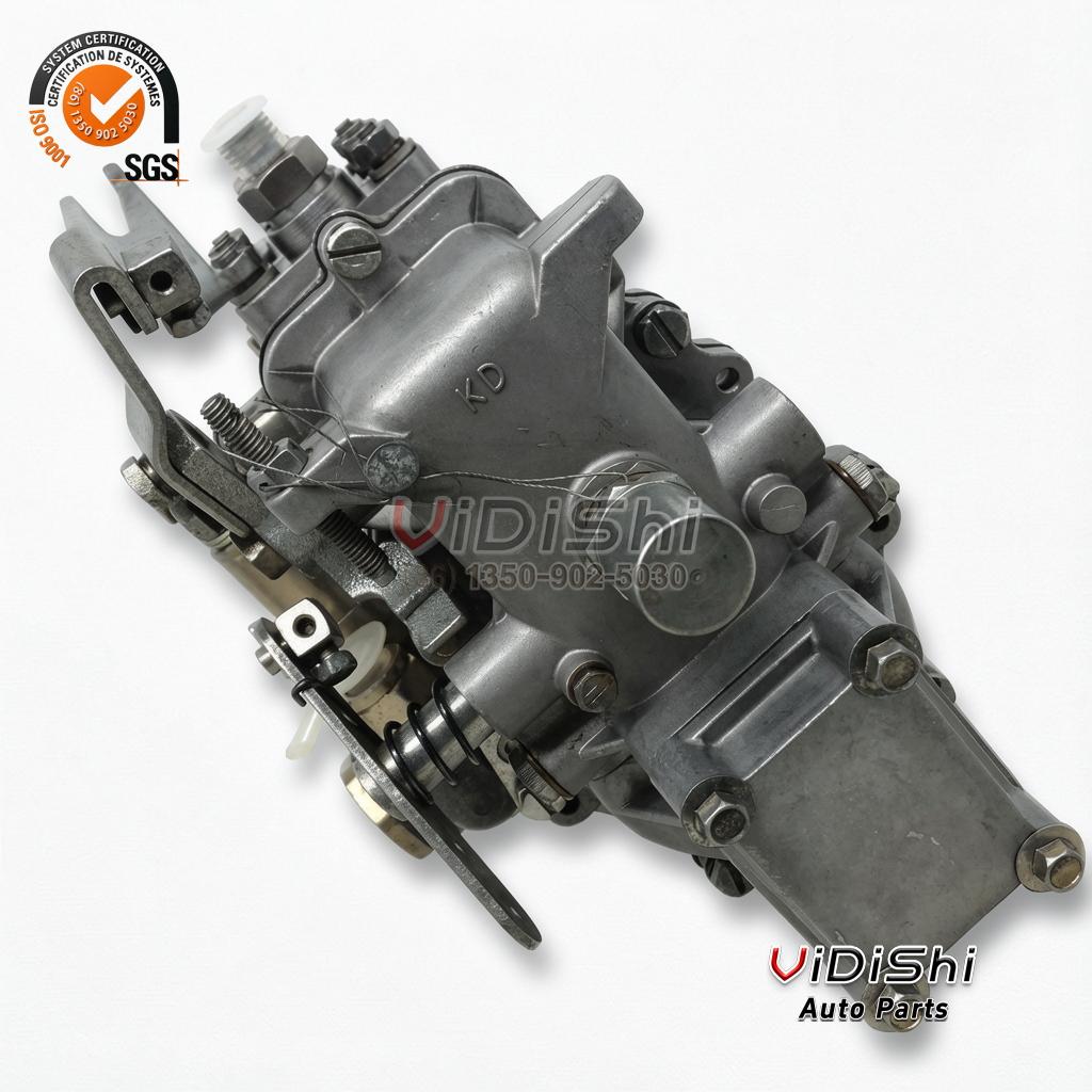 All Products 8 Top view of the BH3Q75R8 injection pump head showing the high-pressure outlets and linkage