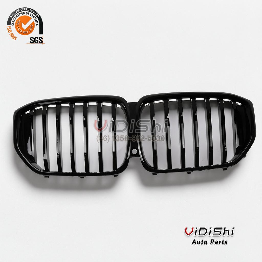 Waterfall Illuminated Grille for BMW X5 G05 ABS 2019-2022 2 Waterfall X5 G05 grille three-quarter view