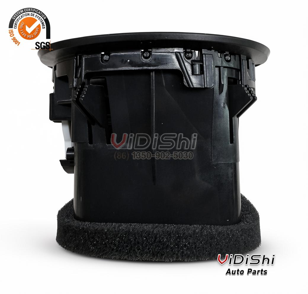 Car AC Vent Grille Dashboard Air Conditioner Vent Universal 3 Dashboard vent grille rear view with mounting tabs