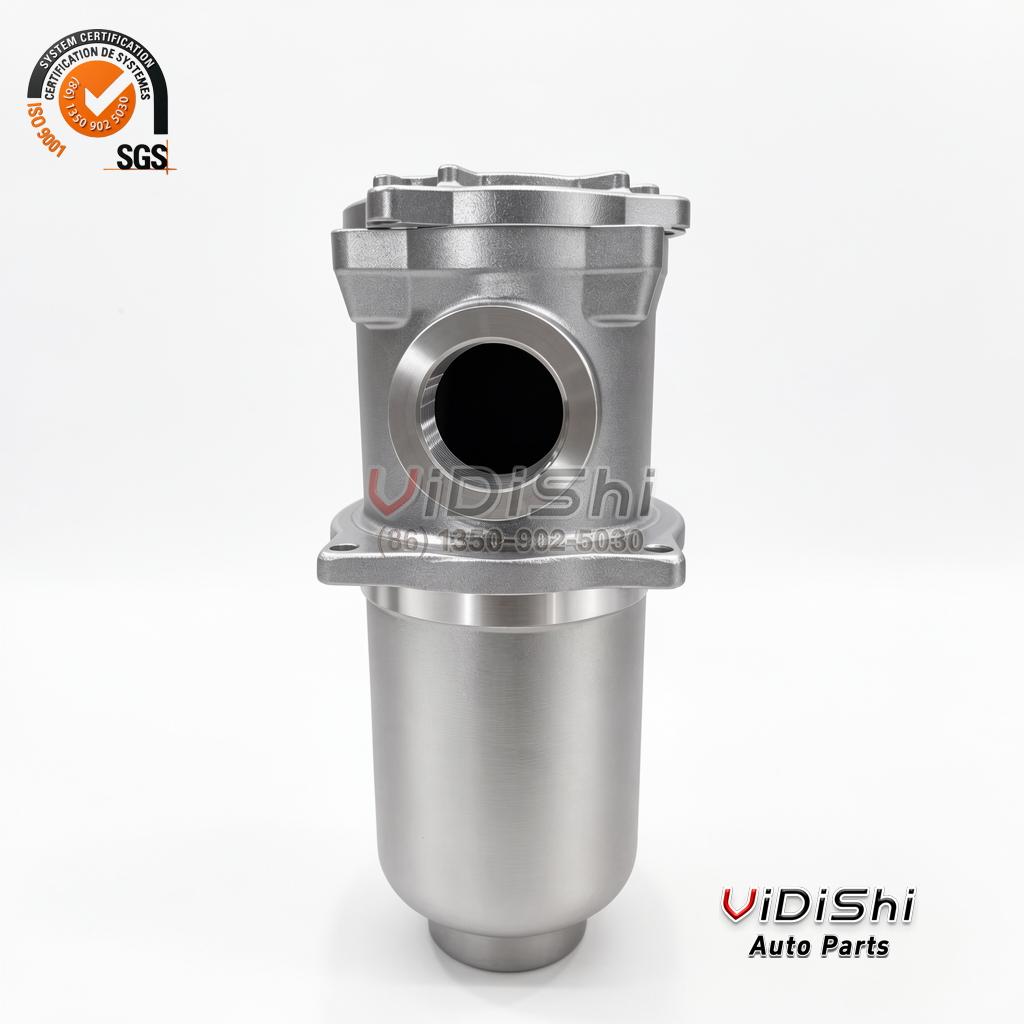 Tongpai RF160 Industrial Inlet Hydraulic Oil Filter Element 20 Micron Particle Filtration 98.7 percent Efficiency 1 Year Warranty Aftermarket Replacement 3 Filter-front view — Vidishi Auto