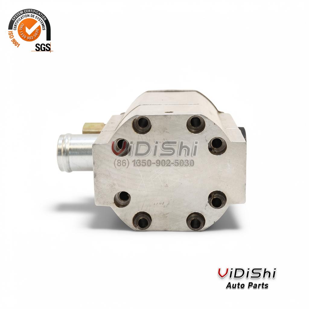 LogSplitter-Pump — Rear-ports view — Vidishi Auto