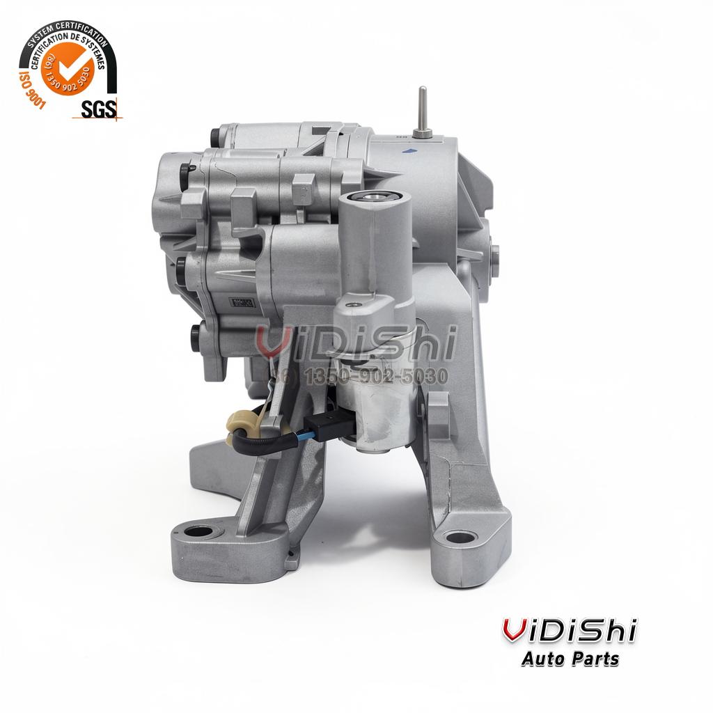 Oil Pump LR087668 LR110501 LR078805 Aftermarket Replacement 4 Oilpump-angle view — Vidishi Auto
